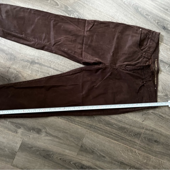 Chicos so slimming 16P ankle pant in super soft luxe brown denim - Picture 6 of 9